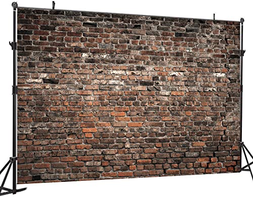 7X5FT Brick Backdrops Retro Red Brick Wall Photo Backdrop Newborn Adult Portrait Photography Background Wallpaper Photo Studio Props Decorative Background DH-262