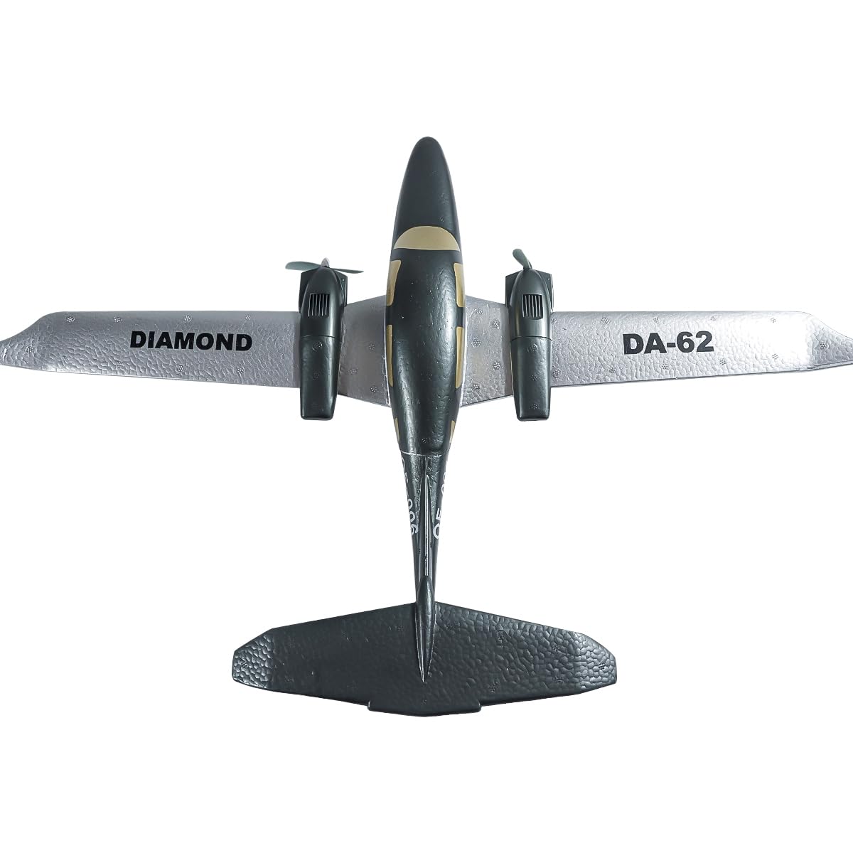 OTXKOO RC Plane Remote Control Airplane RTF 2 Chanel Radio Control Diamond Airpcraft for Beginners Wingspan 550mm (2 Batteries)