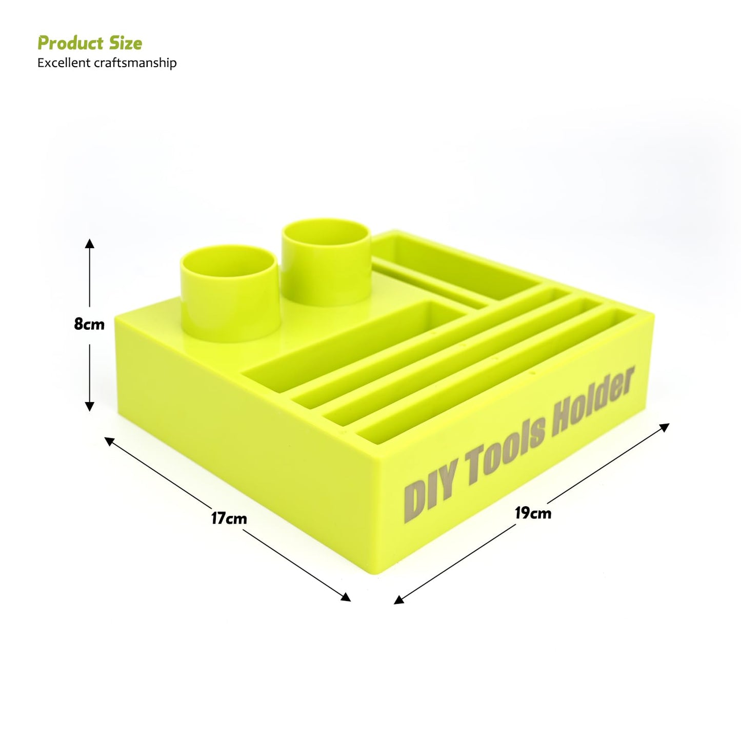EHDIS Multipurpose Caddy Organizer 2PCS Desk Organizers DIY Tool Holder for Vinyl Wrap Kit, Home Office Supplies, Art Supplies, Make-up & Kitchen Use