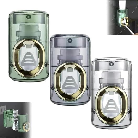 Light Luxury Toothpaste Squeezer, Automatic Toothpaste Squeezer, Toothpaste Dispenser, Household Wall Mounted Non-Punching Squeezer Toothbrush Holder Saves Toothpaste for Home (3pcs)
