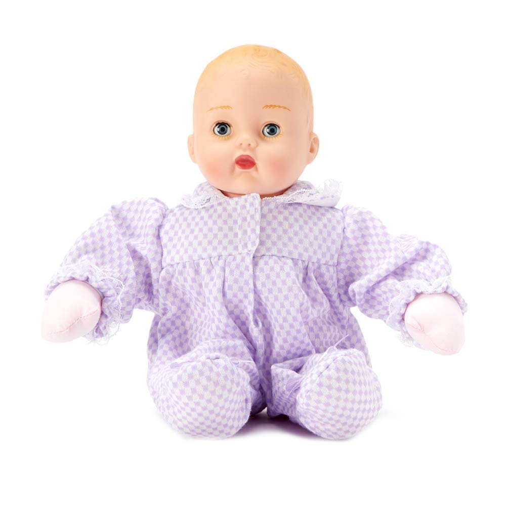 Madame Alexander 12" Lavender Check Huggums, Light Skin Tone