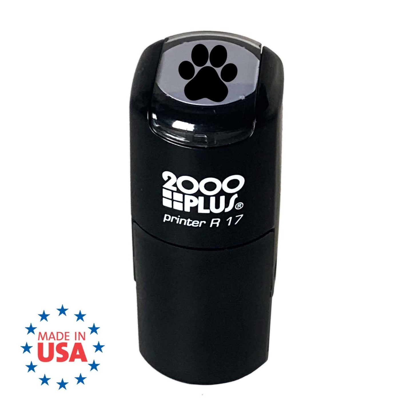 Paw Print Stamp / 2000 Plus Self Inking Animal Paw Print Stamper/Black Ink Imprint School Planner Worksheet Card Stamp