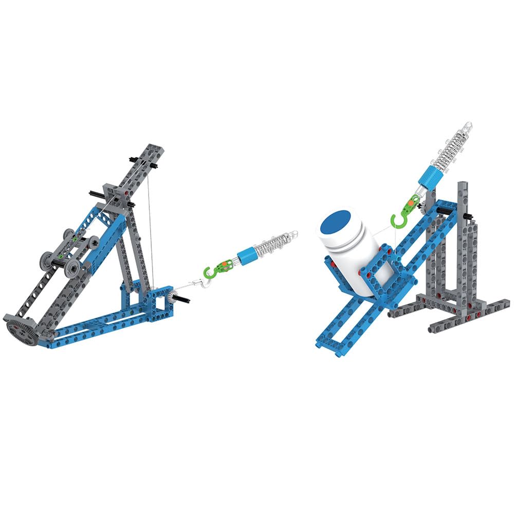 Thames & Kosmos Simple Machines Science Experiment & Model Building Kit, Introduction to Mechanical Physics, Build 26 Models to Investigate The 6 Classic Simple Machines