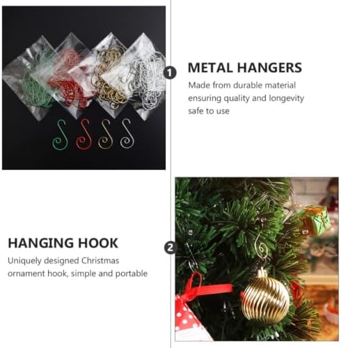 50pcs Christmas Garland Hooks Galvanized Steel Creative Hanging Hook