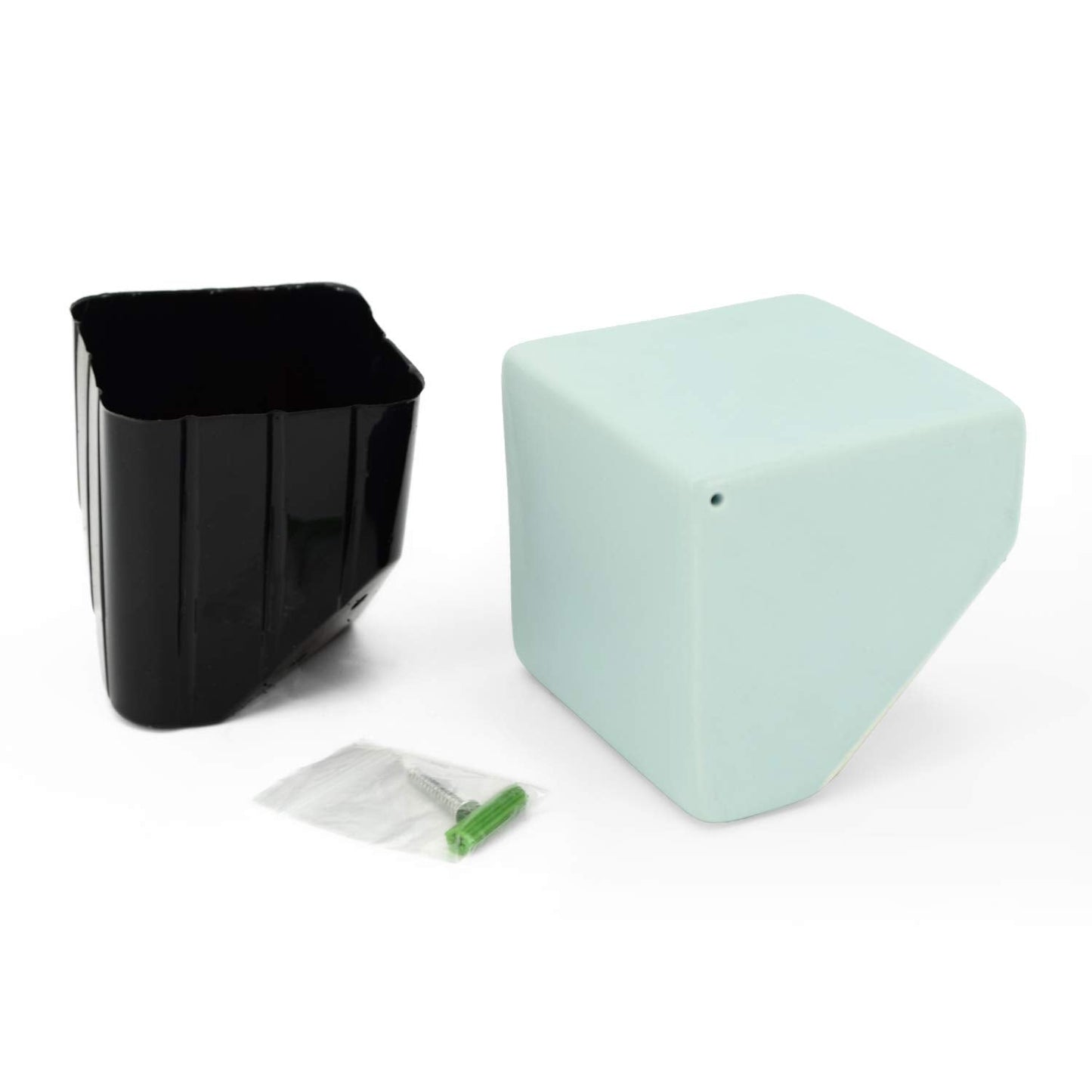 Arcadia Garden Products WP11MT Small Wall Planter Cube, Mint