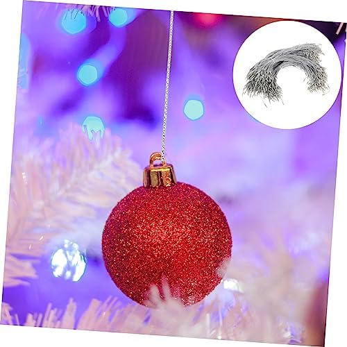 DECHOUS 1bag Christmas Ornament Hanging Ropes Fasteners for Crafting Holiday Decor and Tree Decoration Supplies