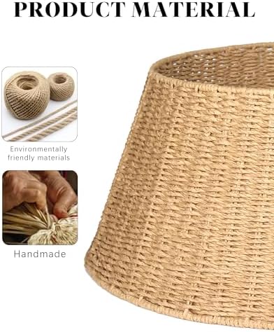 Rustic Farmhouse Christmas Tree Collar - Holiday Decorations - Natural Woven Wicker Tree Base Cover, Basket Ring for Artificial Trees, Stable & Odorless