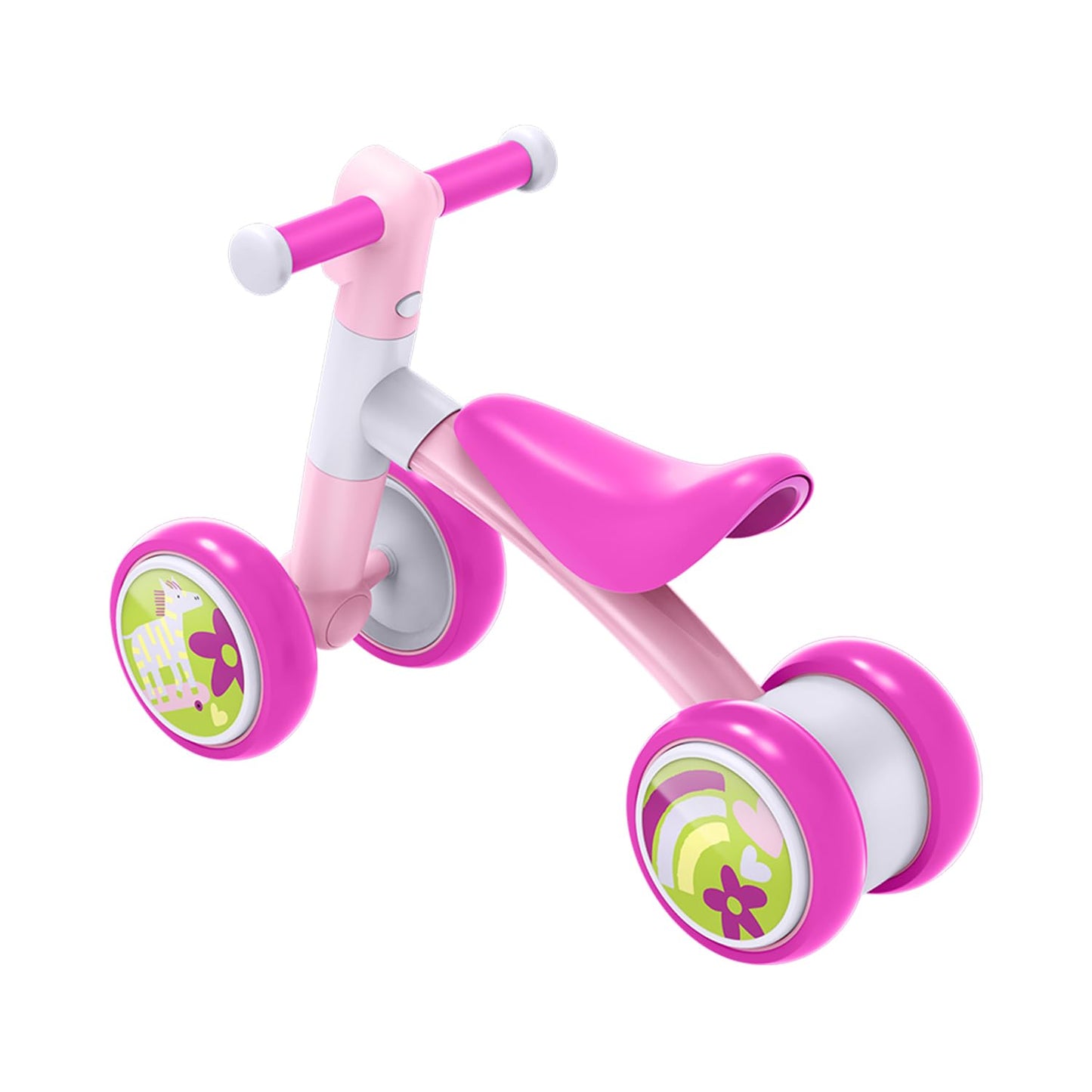 Jetson Bounce Balance Bike, Four Wheels, Ride on, Indoor and Outdoor, Lightweight, Ages 12-24 Months
