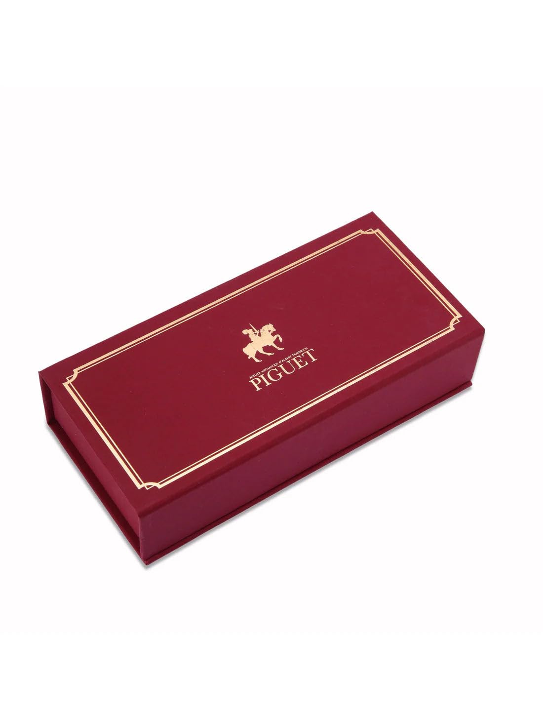 Piguet Genève – Luxury and Ergonomic Rollerball Signature Pen – Sigma V Signature – Blue Ink – Gift Boxed with Universal Refill (Deluxe)