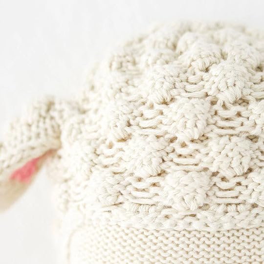 cuddle + kind Lucy The Lamb Regular 20" Hand-Knit Doll – 1 Doll = 10 Meals, Fair Trade, Heirloom Quality, Handcrafted in Peru, 100% Cotton Yarn