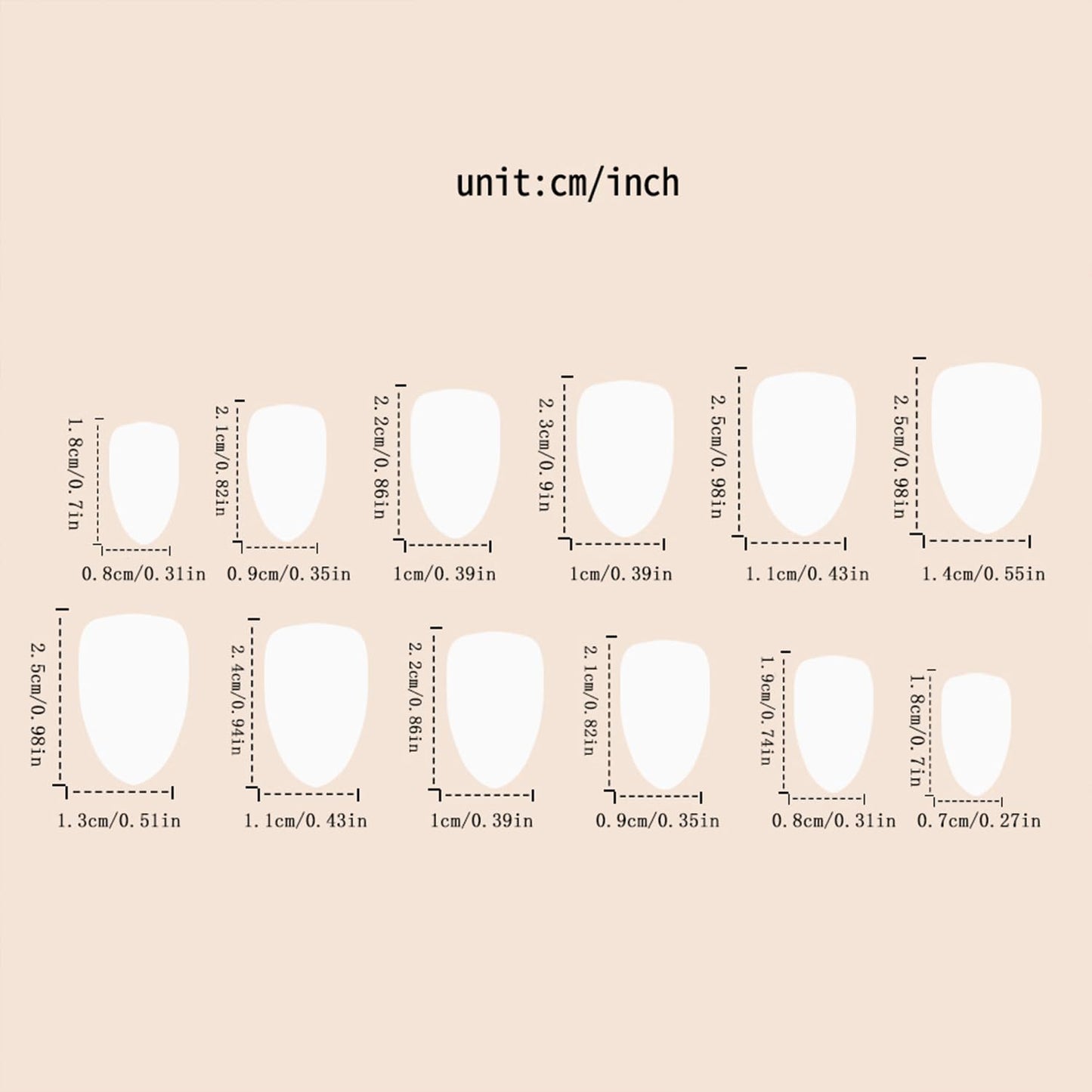 Black Gradient French Tip Press on Nails Medium Almond Fake Nails Irregular Lines Acrylic Glue on Nail Glossy Full Cover False Nail for Women