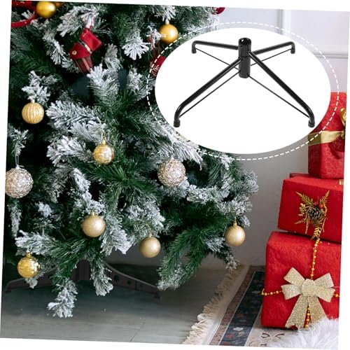 Versatile Artificial Christmas Tree Stand Replacement Base Sturdy Metal Support for Trees Sleek Design for Stability Easy Installation for Holiday Decor