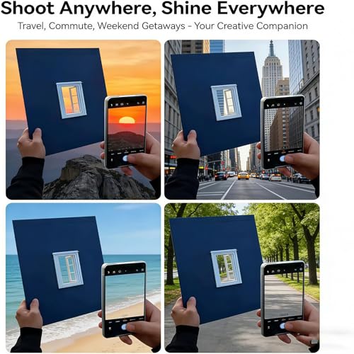2026 New Creative Window Props, Portable Creative Window Frame Photography Props, Travel Photos Viewfinder, Fresh Perspective for Journey, Party, Landscape, Unique Record Capture Stunning Photo (1PCS)