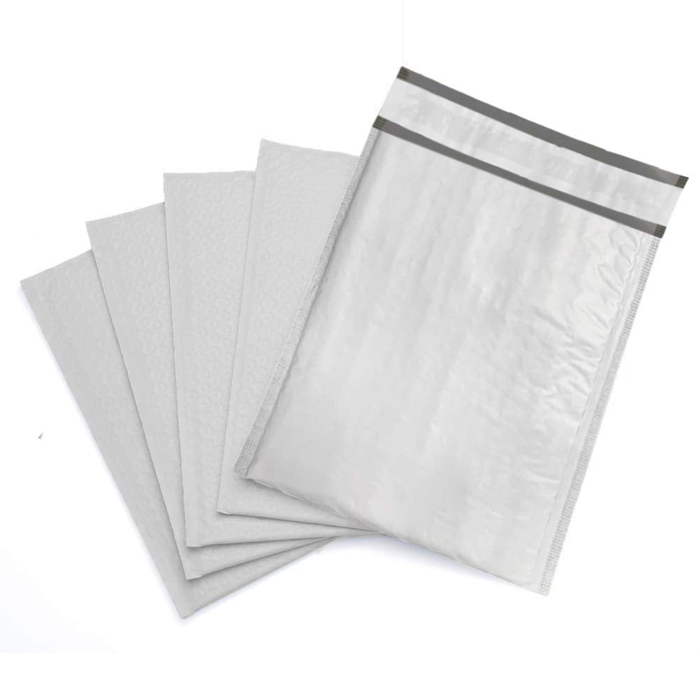 9.5x14.5 inches Poly Bubble Mailer Self Seal Shipping Envelopes 2.5 Mil 100 Pack