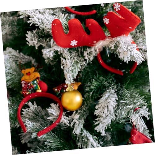 ORFOFE 100pcs Round Christmas Ornament Caps Plastic Hangers for Christmas Tree and Craft Decorations Easy to Install Xmas Ornament Caps for Festive Celebrations