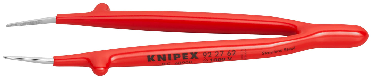 KNIPEX - 92 27 62 Tools - Precision Tweezers, 1000V Insulated (922762)