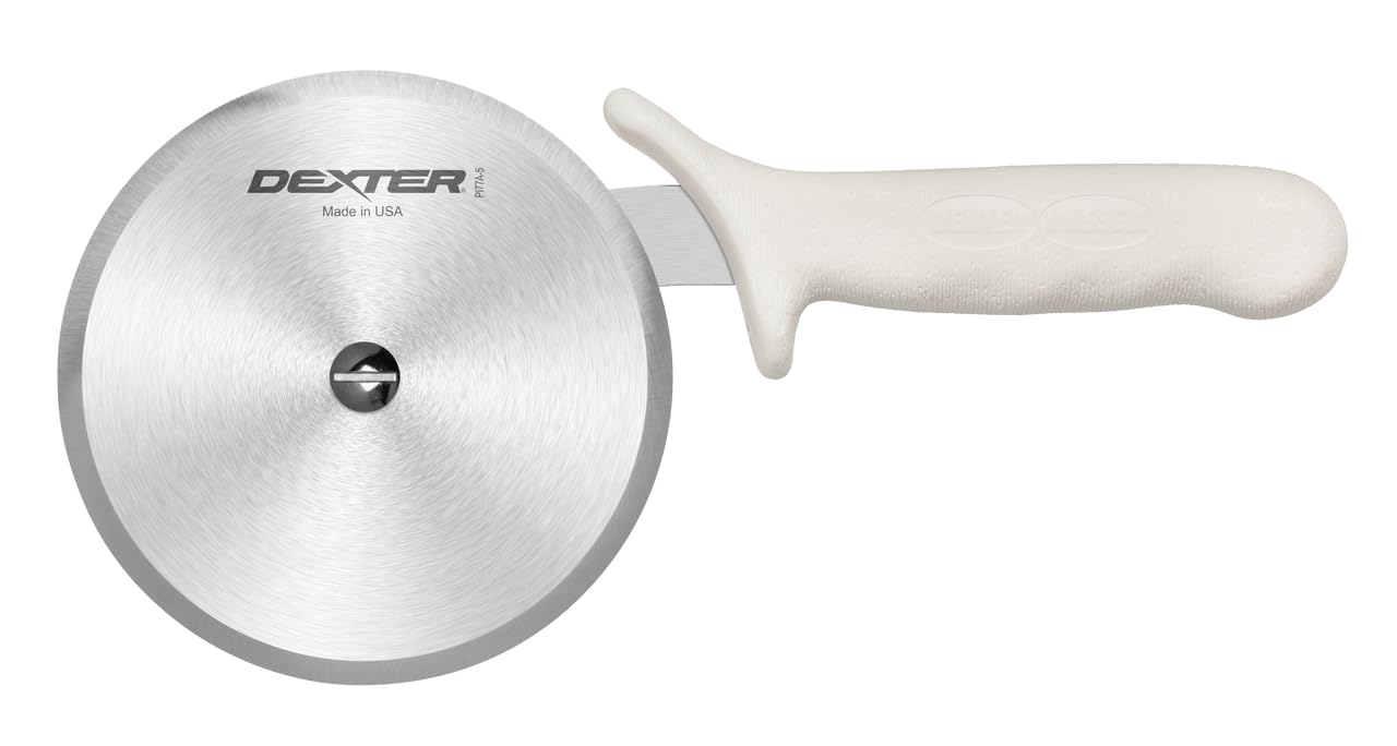 Sani-Safe P177A-5-PCP 5" Pizza Cutter with Polypropylene Handle