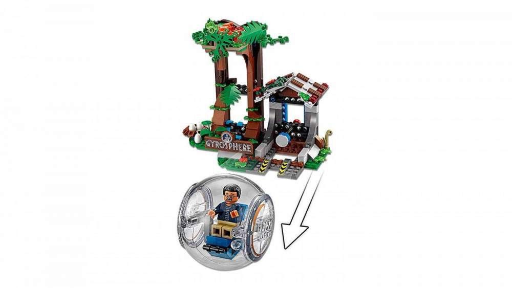 LEGO Jurassic World Carnotaurus Gyrosphere Escape 75929 Building Kit (577 Pieces)