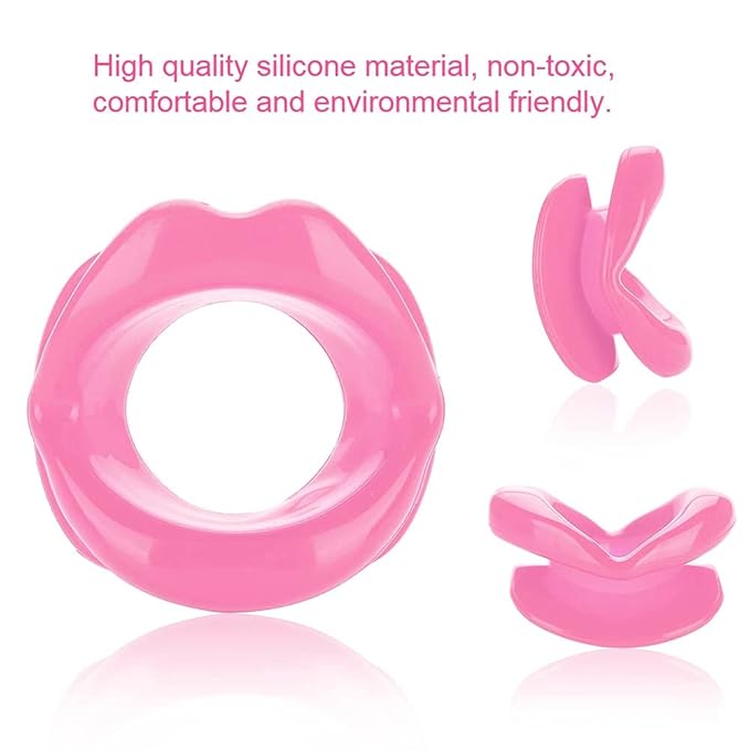 Lips Trainer, Face Slim Exerciser Face Lifting Lip Exerciser Mouth Muscle Tightener Tightening, Silicone Oral Exerciser Face Tool Lips Massage Tightener Face Slimmer(#2)