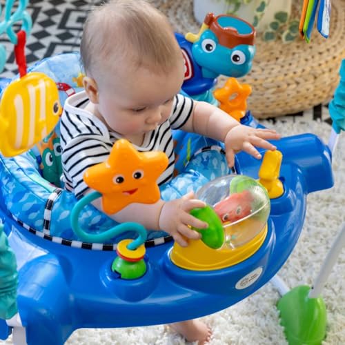 Baby Einstein Neptune's Ocean Discovery Activity Baby Jumper Activity Center, Ages 6 Months +, Max Weight 25 lbs., Unisex