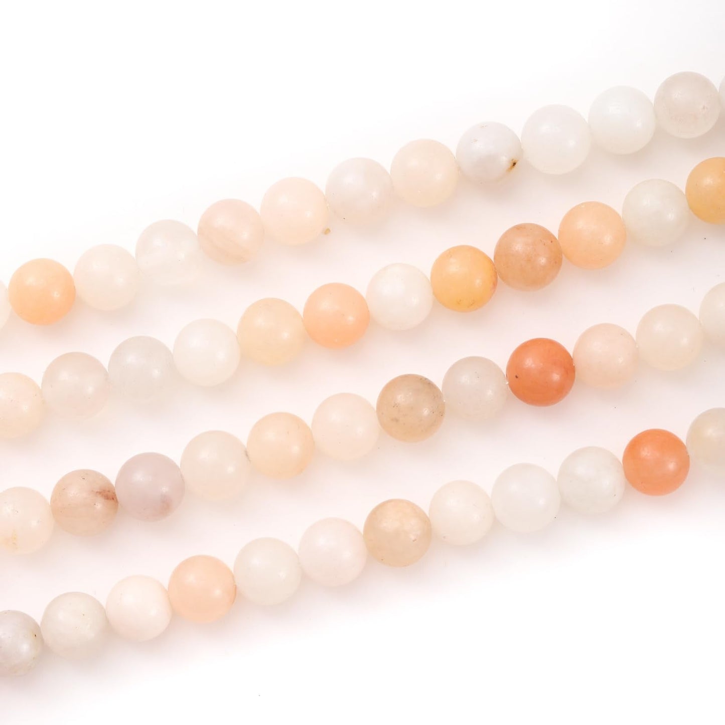 6mm 60pcs DIY Natural Pink Aventurine Stone Beads Round Healing Crystal Gemstone Loose Beads for Jewelry Making Handmade Bracelet Necklace