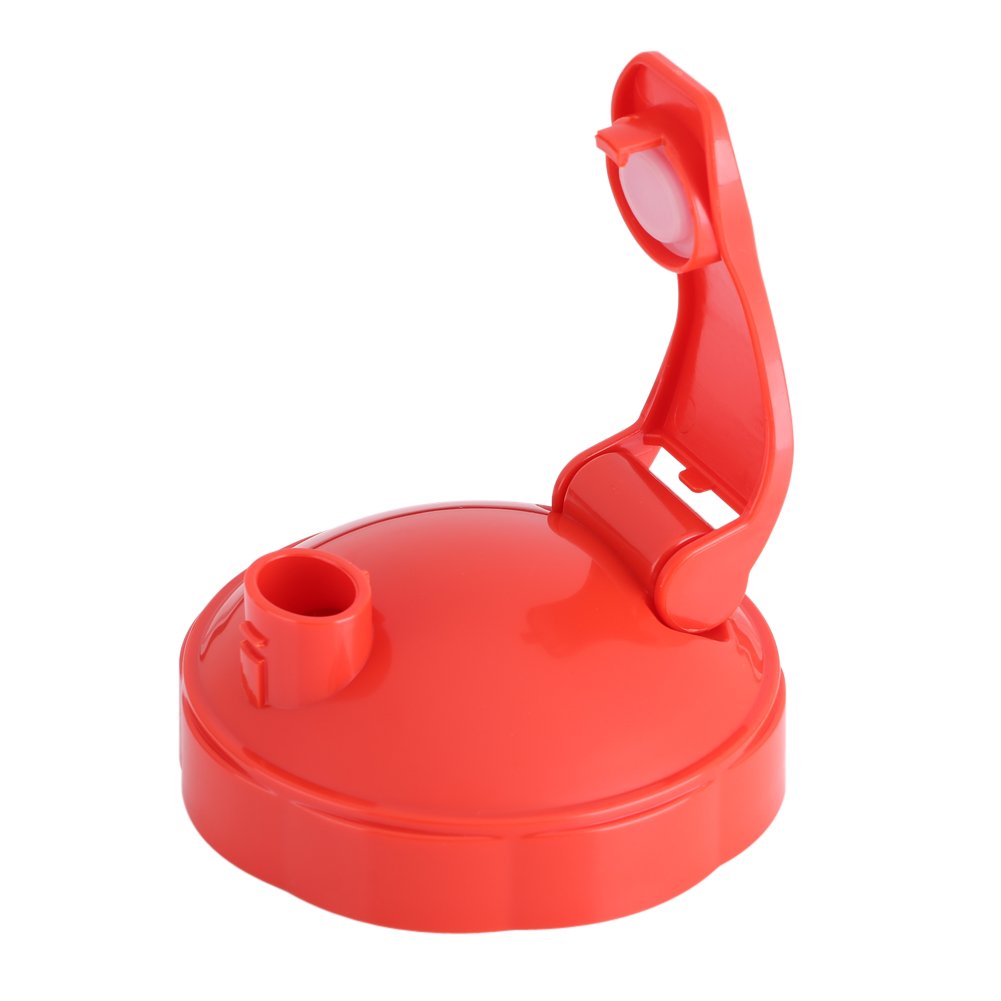 Blender Flip Top to go Lid Replacement Parts, Compatible with 600W 900W Juicer Bottle Series Blenders[ red],