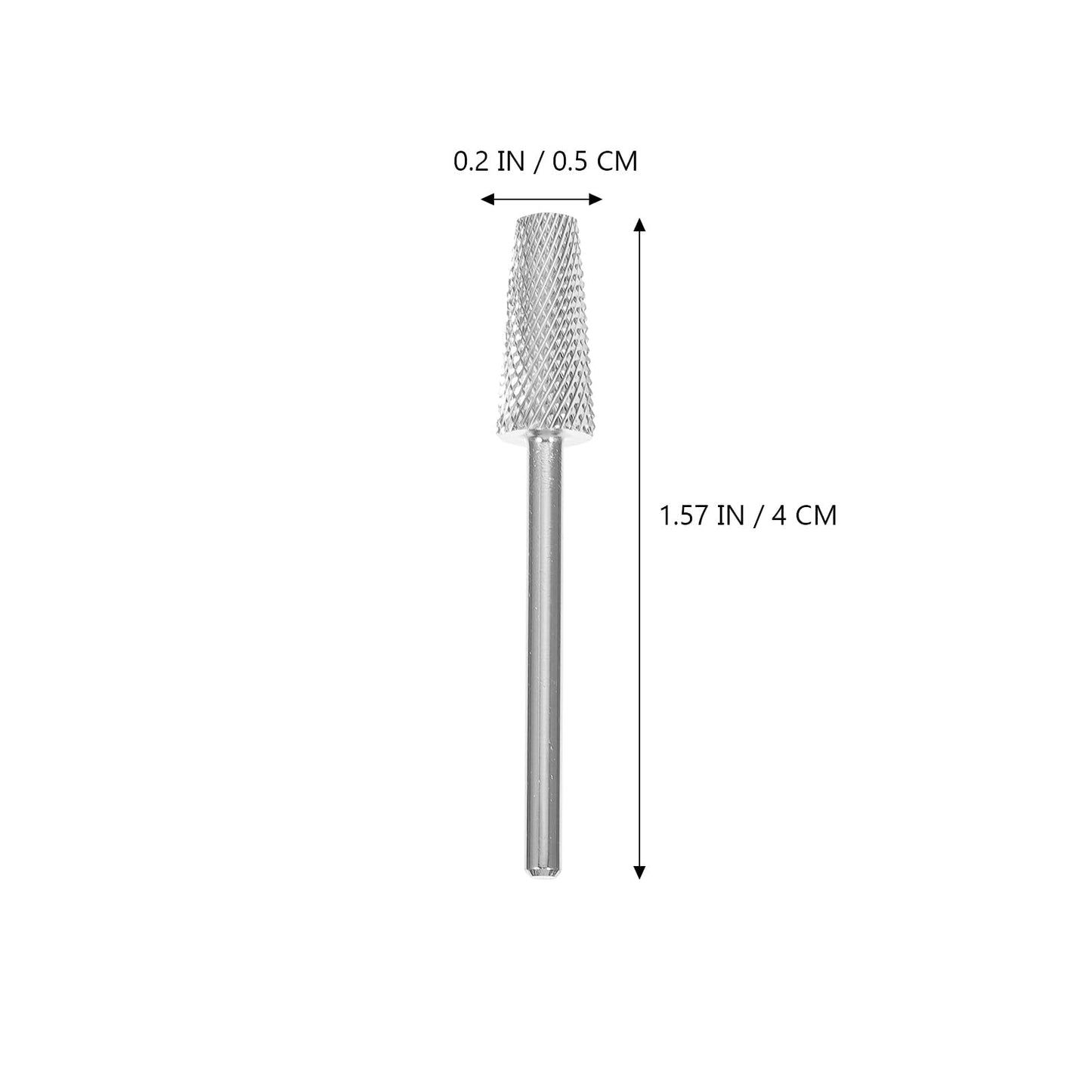 minkissy Nail Art Polishing Grinding Head 3Pcs Manicure Drill Bits Professional Cuticle Nail Drill Bits for Acrylic Gel Care Tools