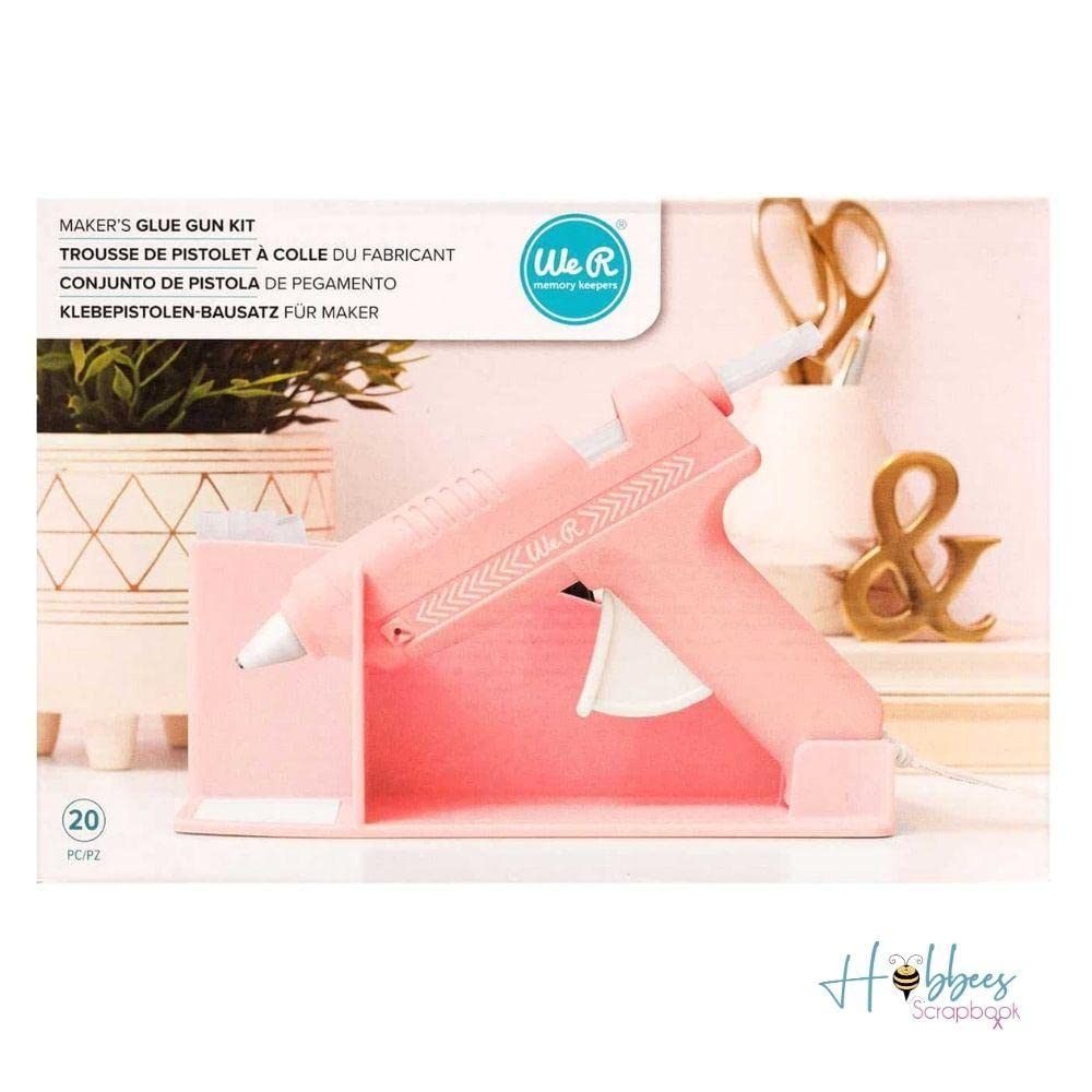 We R Memory Keepers Pink Glue Gun KIT MAKER'S
