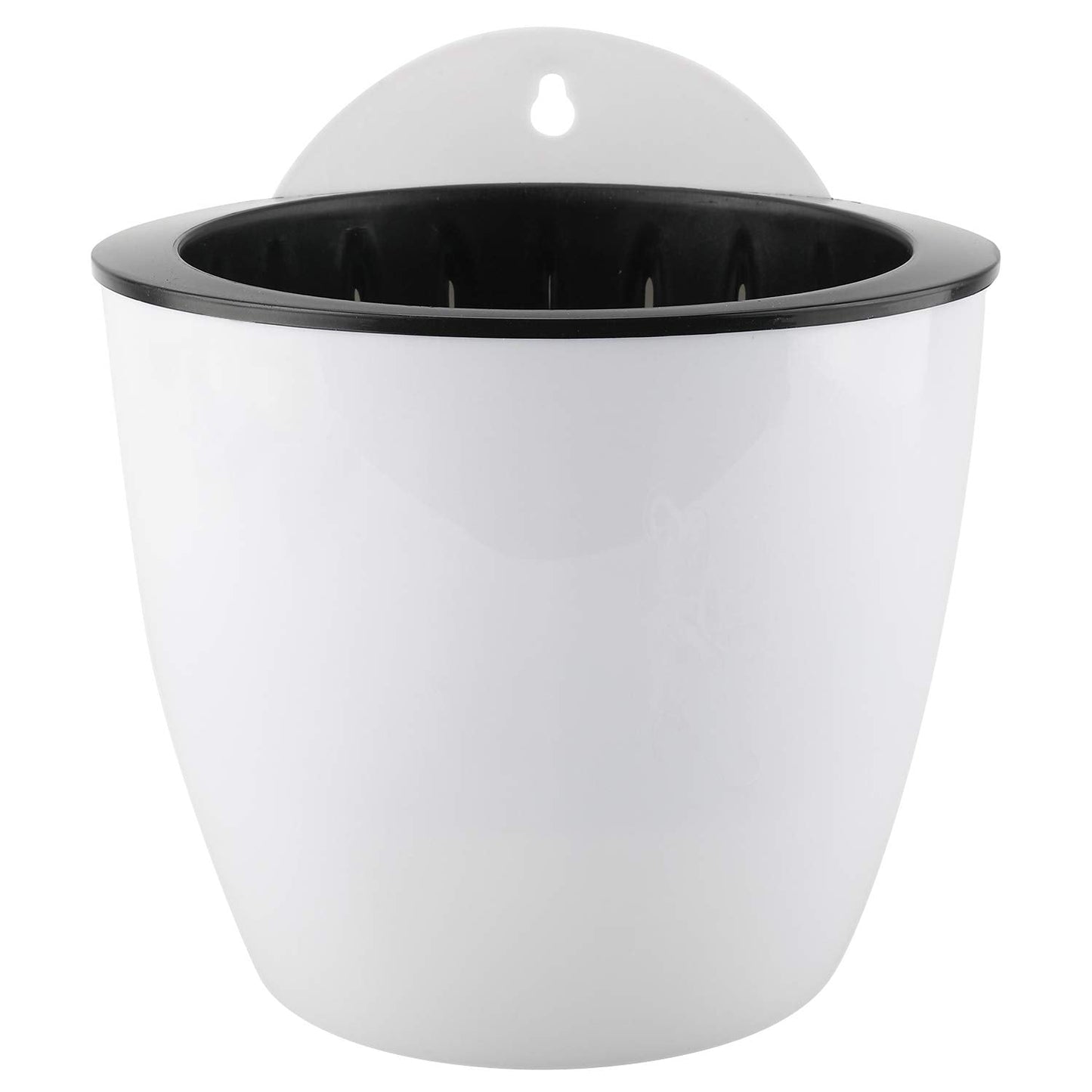 Homend 7 Pack Self Watering Hanging Planters, L Size, Suitable for Indoor or Outdoor Use, Durable and Great for Gifting