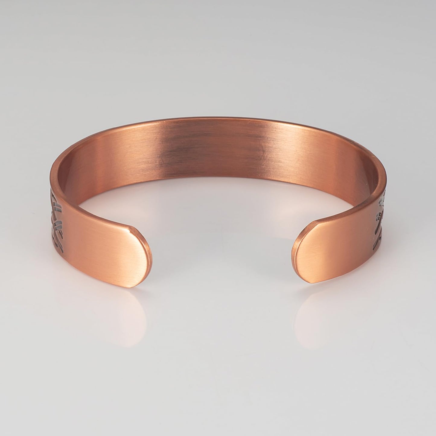 EnerCoppeX Copper Magnetic Bracelet for Women - Detox Jewelry with 3500 Gauss Magnet, Adjustable Cuff Bangle (Type-E)