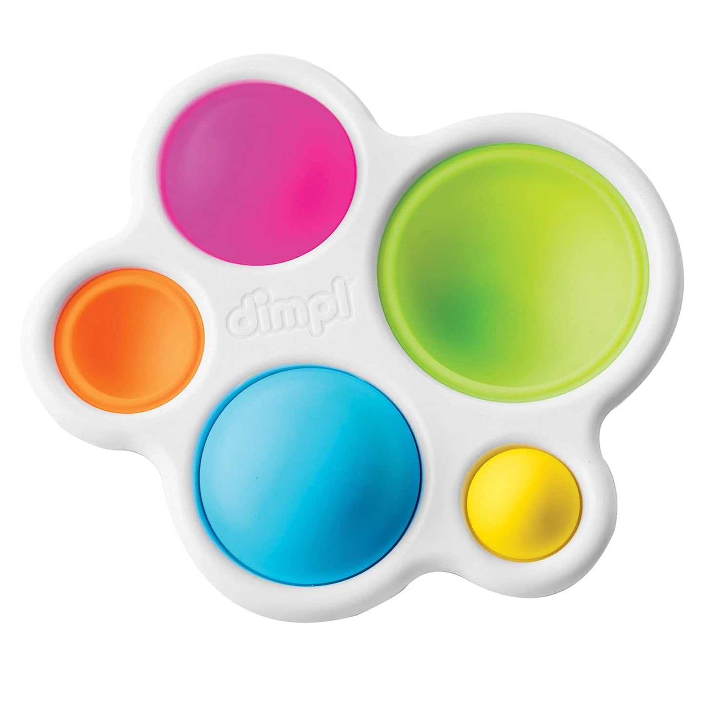 Fat Brain Toys Tobbles, Mini Spinny, Dimpl Bundle - 9-Piece Stacking Toys, Spinning Toy, Popper Toy Combo, Baby Toys Activity Set
