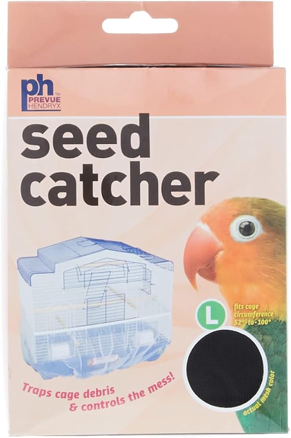 Prevue Pet Products Mesh Bird Seed Catcher with Elastic Band