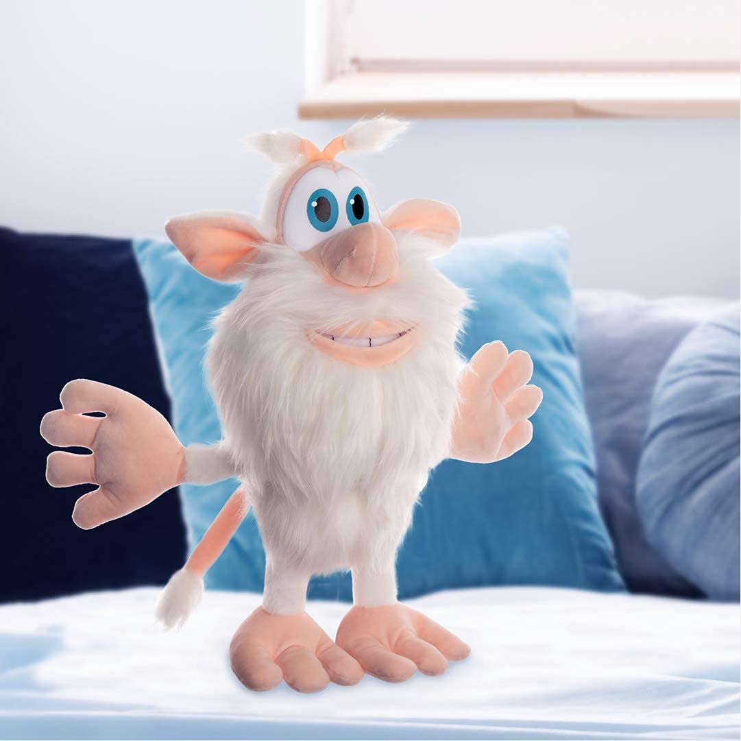Mighty Mojo Booba 15-Inch Plush with Light Up Eyes - Official Stuffed Toy from Netflix Show