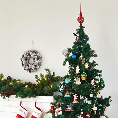 Glass Spherical Christmas Tree Topper 12"