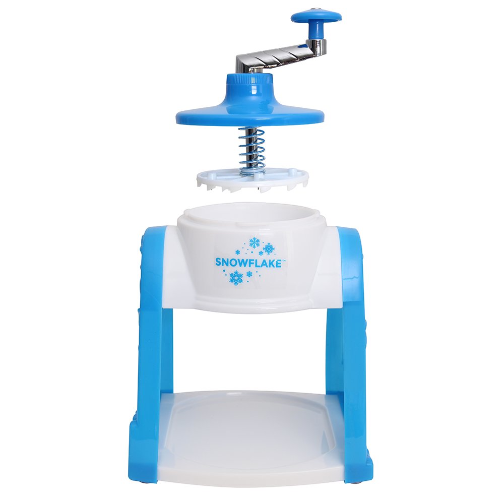 VKP Brands Snowflake Hand Crank Snow Cone Maker