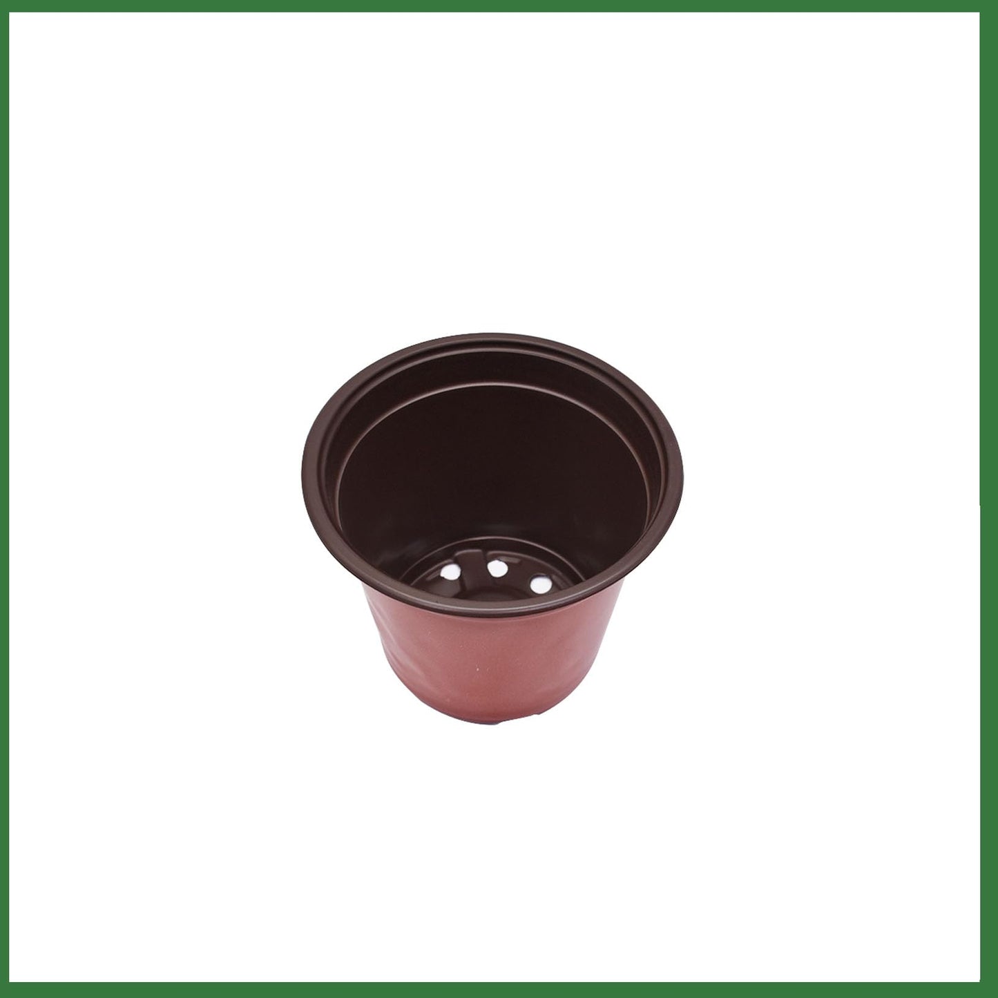 raseparter 100Pcs 6.3In Plastic Plants Pot Seed Starting Pots Indoor Outdoor Seeding for Cutting Seedling Cultivation and Initial Planting