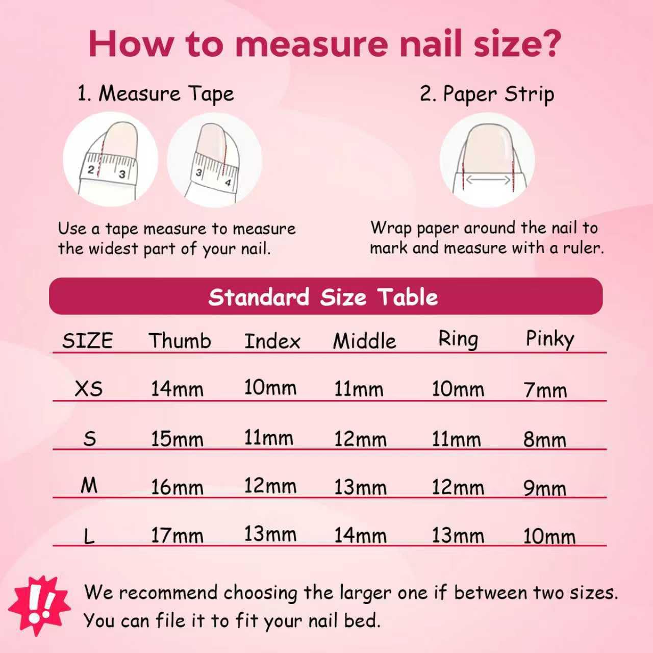 Tesytto Handmade Press On Nails Y2K Black Pink Polka Dot Short Duck with Bow Star Heart Music Note Rhinestone, Reusable Goth False Nails for Party, 10 Pcs Set （Dark Sweet Melody,S)