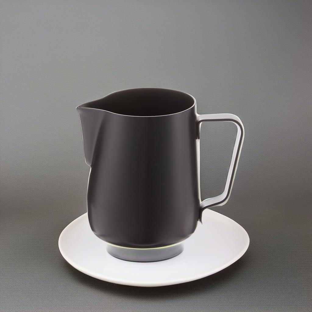 Rhino® Stealth Milk Pitcher - Black - 12oz/360ml