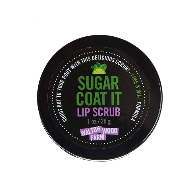 Walton Wood Farm Sugar Coat It Lip Scrub Lime & Mint 1 oz (Sugar Coat It)