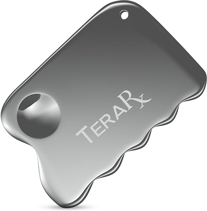 Terahertz Stone Gua Sha & Massage Tools – Authentic Terahertz Tools for Lymphatic Drainage, Tension Relief, and Facial Relaxation (Body Gua Sha)