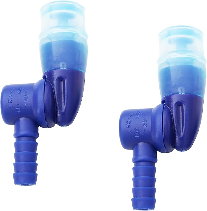 Hydration Bladder Bite Valve Replacement Mouthpiece Fit for Any Water Backpack and Most Brands, with Manual Switch Valve