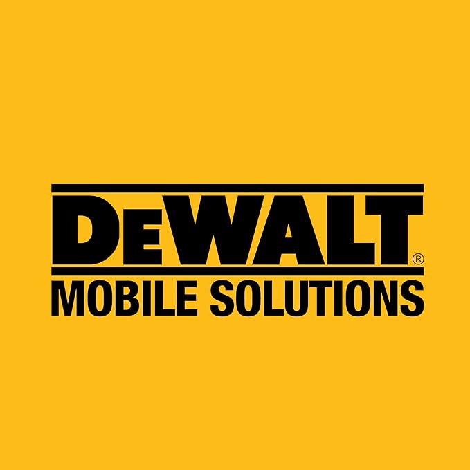 DEWALT Breathable Cloth Face Masks — Adjustable Earloops and Removable Neckstrap — Black — 2-Pack