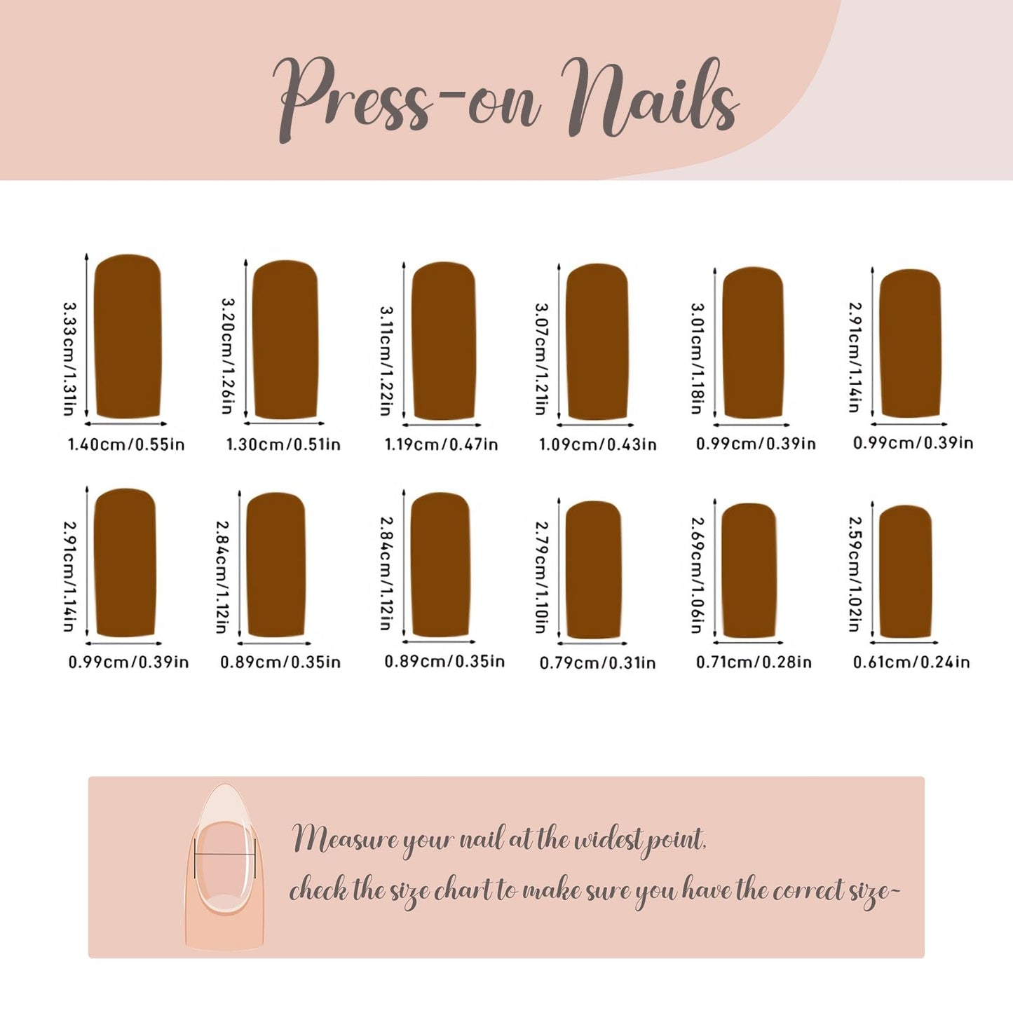 BABALAL Long Square Press on Nails - Brown Tortoise Fake Nails, French Tip, 3D Flower, Y2k Acrylic Design, Thick Fake Nails 24Pcs Custom
