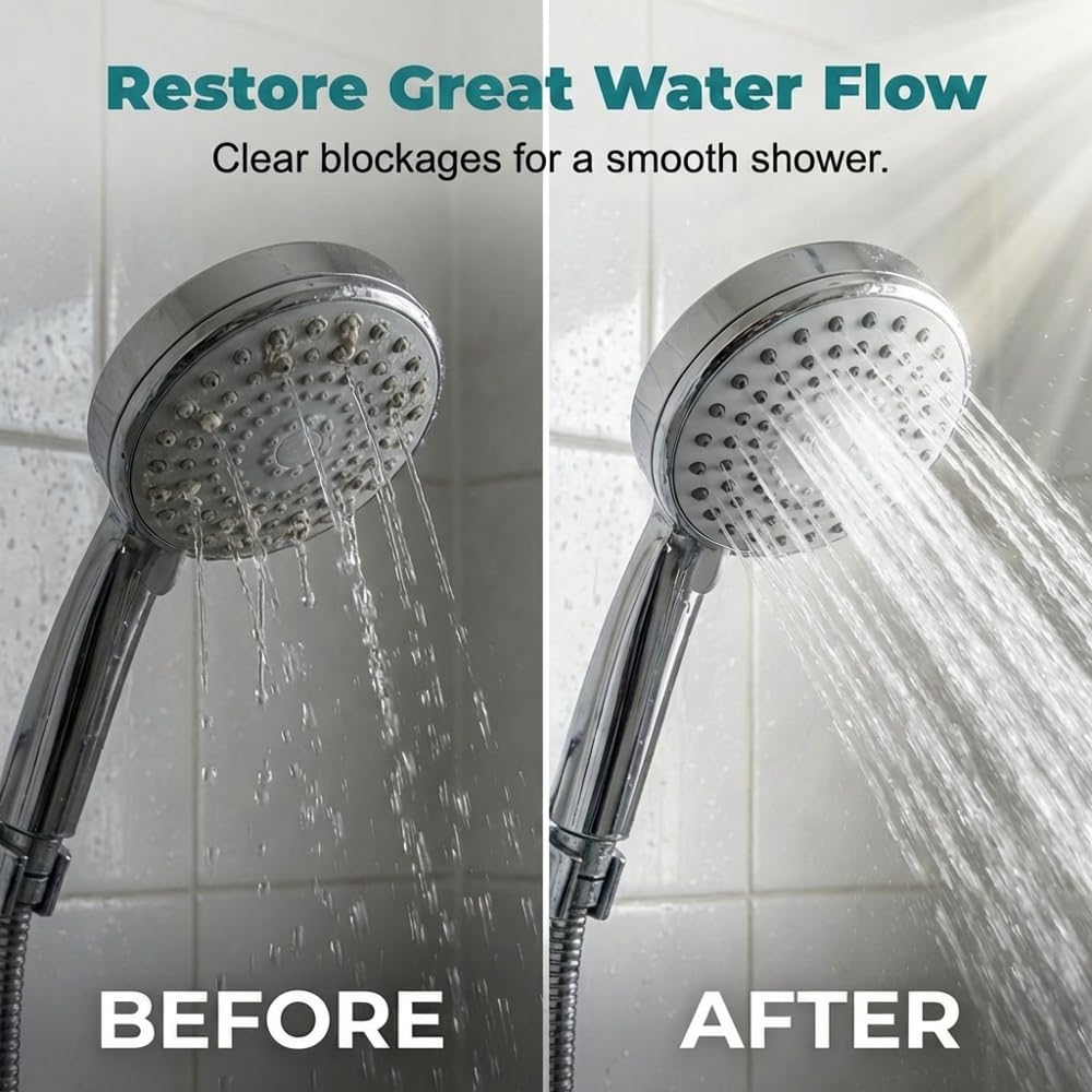 Shower Head Cleaning Brush Small Hole, 2026 New Showerhead Cleaning Brushes Picks for Household Bathroom, Multifunction Crevice Tiny Brush, Shower Head Cleaner Tool (30 Pcs)