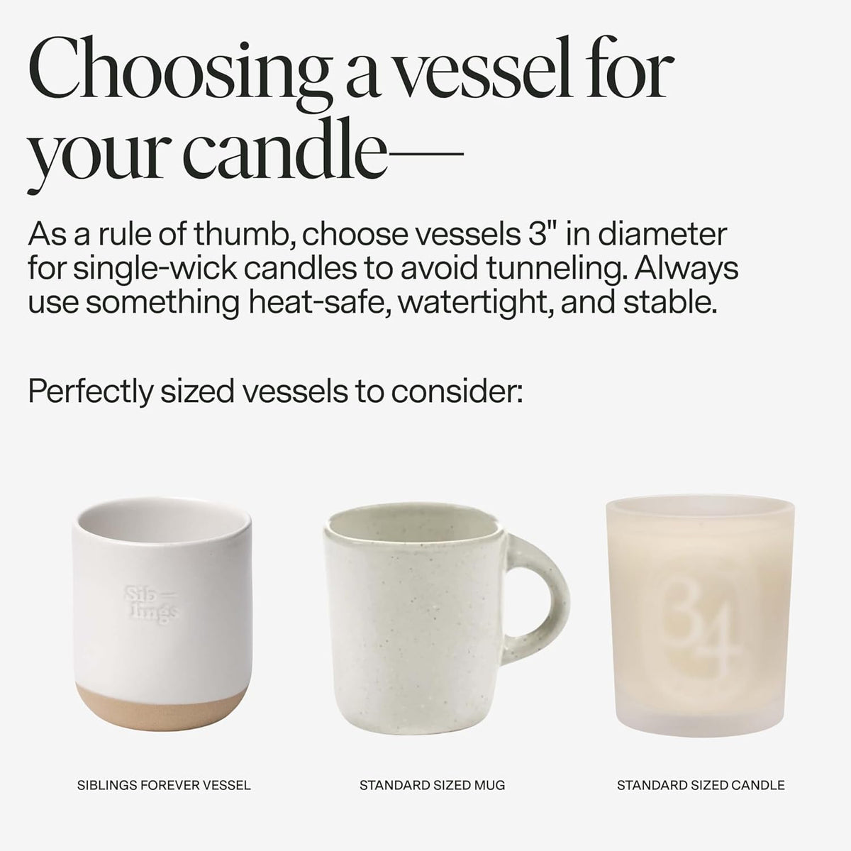 Siblings Candle Refill Kit