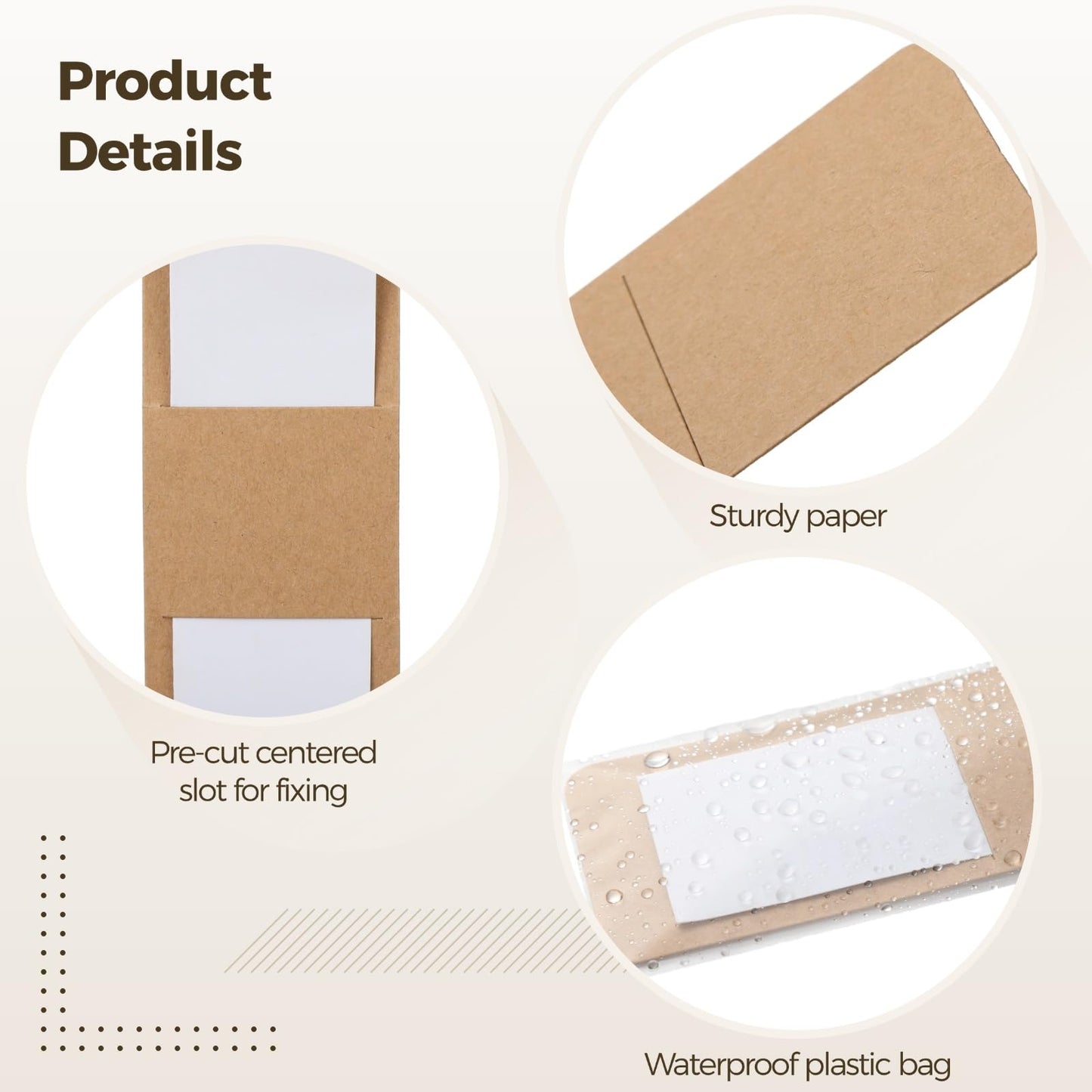 200 Pcs Bookmark Making Kit, 100 Book Marker Sleeves and 100 Clear Self Adhesive Bags, DIY Packaging Cards for Crafts Display Gifts and Handmade Projects