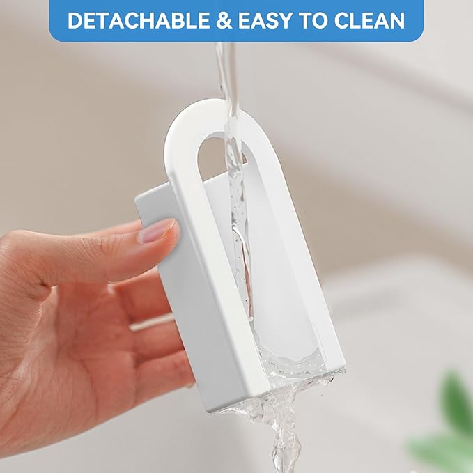 MOPMS Electric Toothbrush Holders, Wall Mounted Tooth Brushing Holder for Bathroom, Self Adhesive Electric Toothbrush Organizer Space Saver