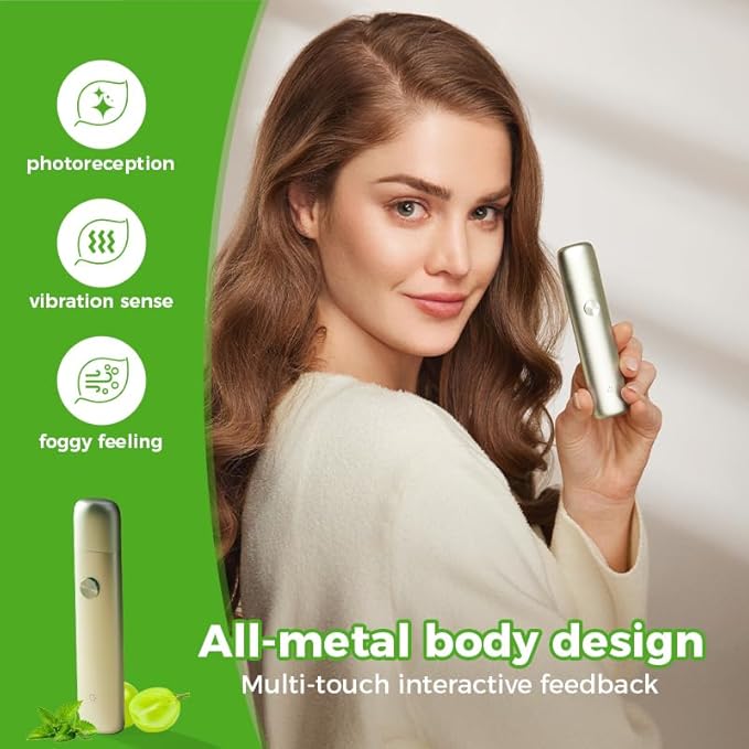 Smart Electric Oral Spray - Probiotic Mouth Spray Fresh Breath, Alcohol Free Breath Spray, Mouth Freshener Spray, Rechargeable, Travel Size, With 4 Flavors Cartridges