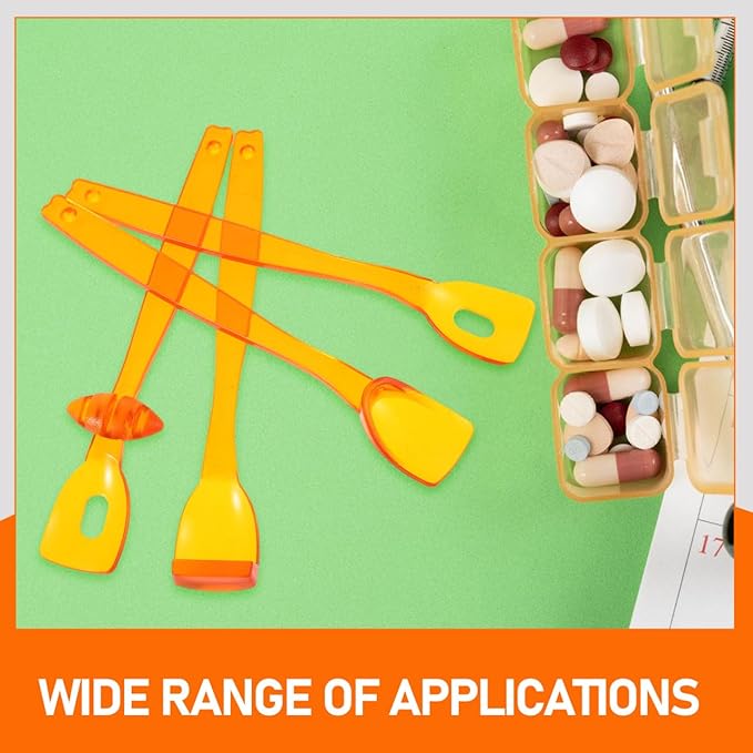 4pcs Tongue Lifting Tool Oral Muscle Trainer Tongue Exercise Speech Rehabilitation Training Adaptive Spoon Learning Spoon Gesture