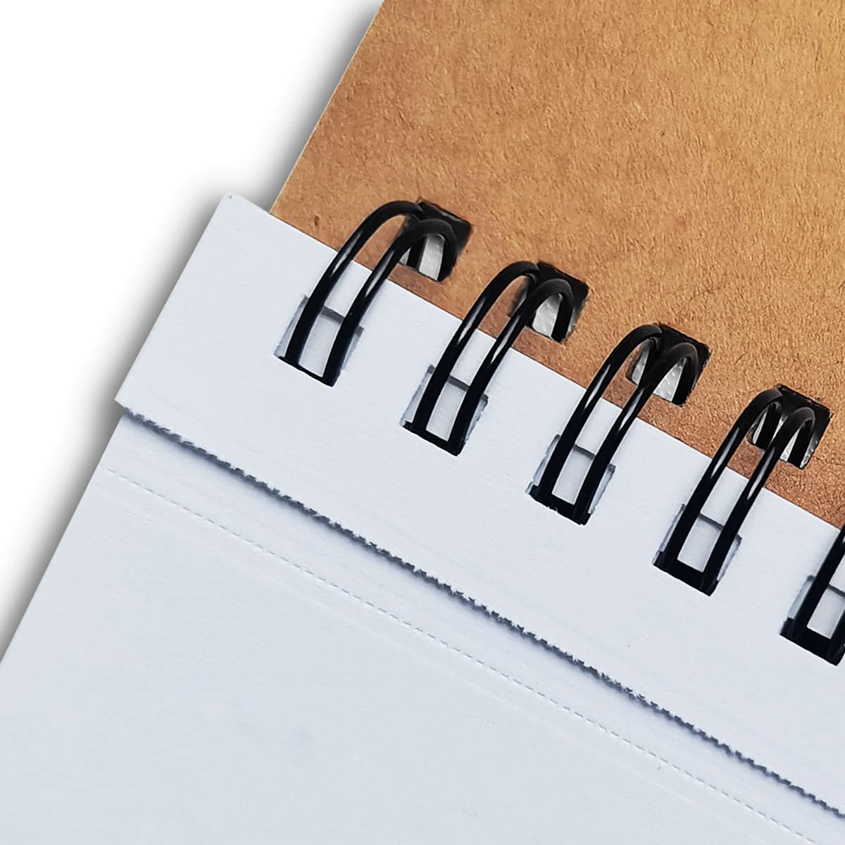 Steno Pads, 3Pack Note Pads, Pure White Thick Paper, 60 Sheets, 6” x 8” (Blank Paper)